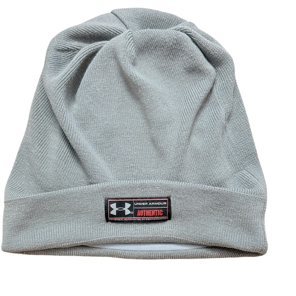 Under Armour Gray Knit Beanie - Picture 1 of 4